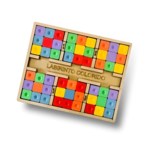 Jogo Labirinto Colorido